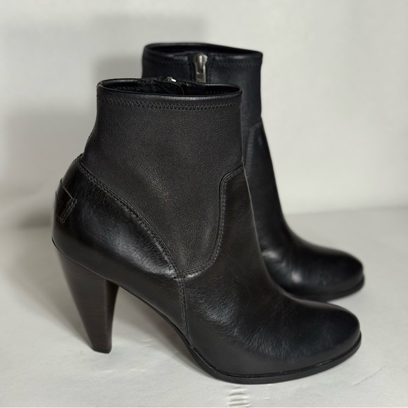 FRYE AND CO. Black Leather Ankle Boots - Picture 4 of 12